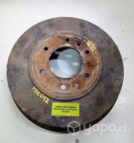 Tambor Freno Mazda BT50 3.2 AUT Diesel 4x4