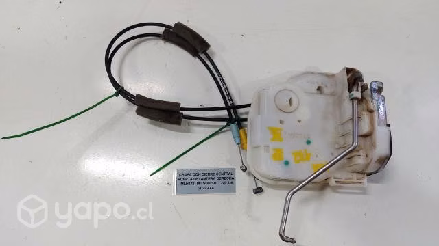 Chapa Con Cierre Central Puerta Delantera Derecha