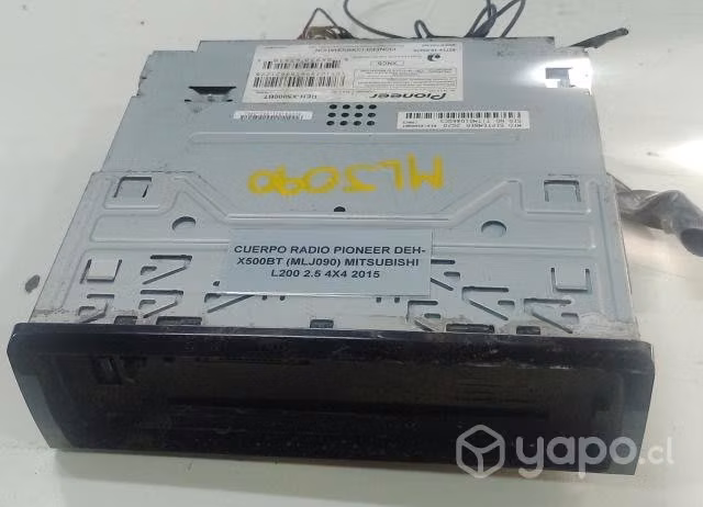 Cuerpo Radio Pioneer DEH-X500BT Mitsubishi