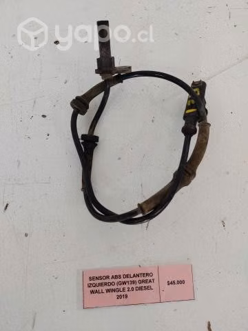 Sensor ABS Delantero Izq Wall Wingle 2.0 2019
