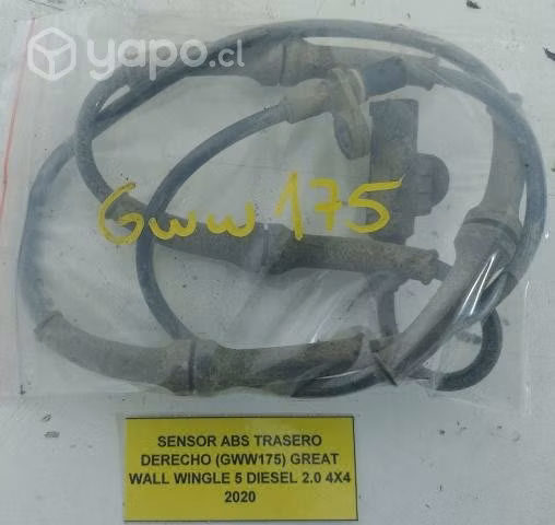 Sensor ABS Trasero Derecho (GWW175) Wall Wingle