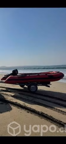 Bote con motor Yamaha 25hp (2020)