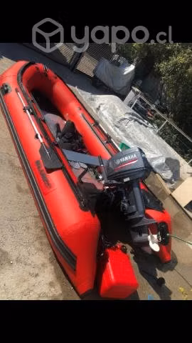 Bote con motor Yamaha 25hp (2020)