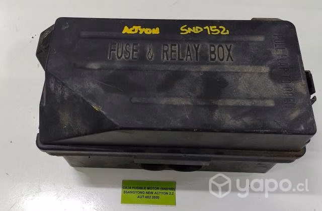 Caja Fusible Motor SSangyong New Actyon 2.2
