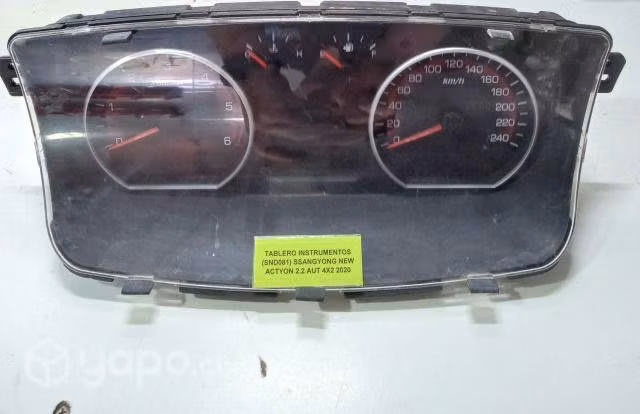 Tablero Instrumentos Ssangyong New Actyon