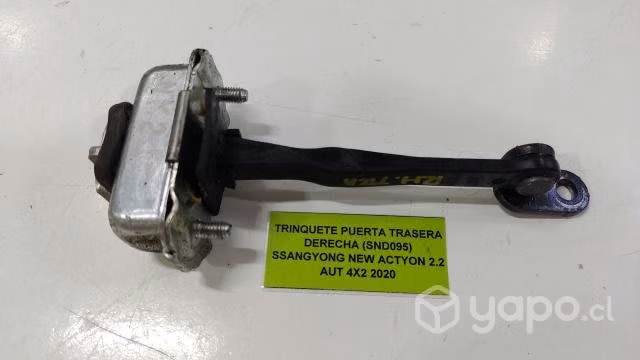 Trinquete Puerta Trasera Derecha SSangyong