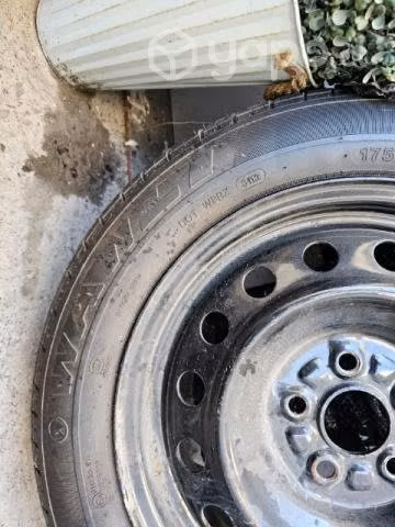 Neumatico 175/65 R15 + Llanta Fierro Negra - Imagen 2