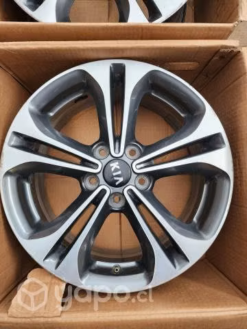 Vendo llantas kia 17" 5x114 - Imagen 2