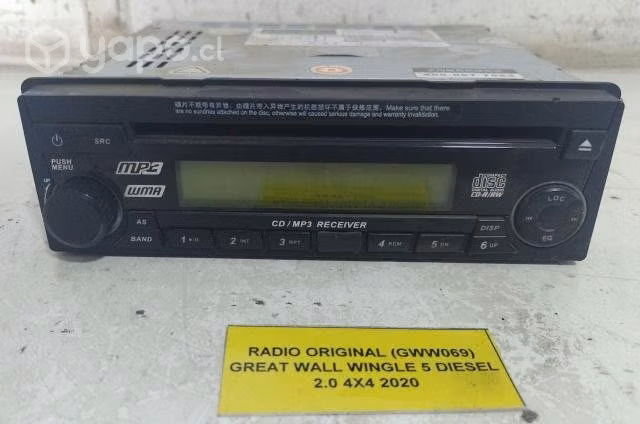 Radio Original Great Wall Wingle 5 Diesel 4x4 2020