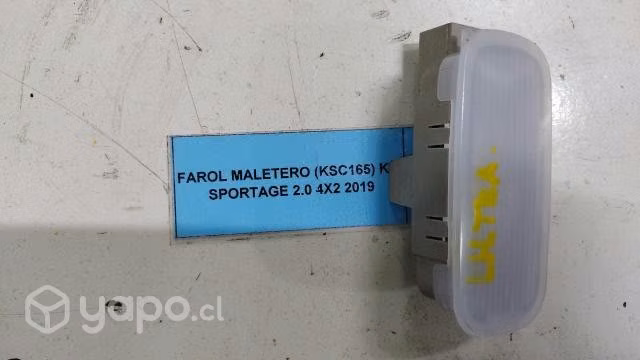 Farol Maletero (KSC165) Kia Sportage 2.0 4x2 2019