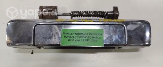 Manilla crom ext Portalon (MBA064) Mazda BT50 2020
