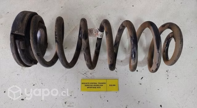 Resorte Espiral Tras Der (KS283) Kia Sportage 2018