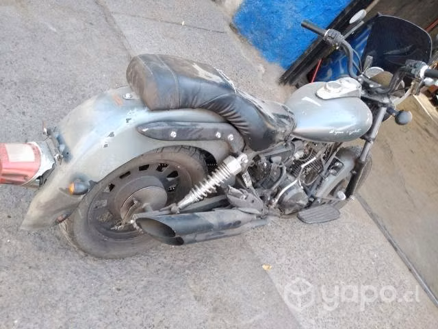 Motos para desarme chocadas fundidas
