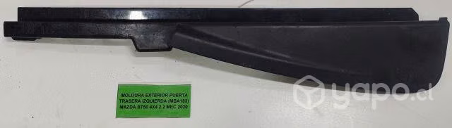 Moldura Exterior Pta tras izq (MBA183)BT50 2020