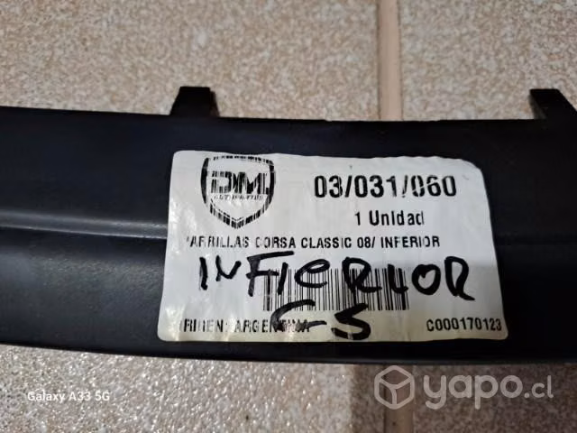 Vendo máscara delantera con emblema chevrolet cors - Imagen 6