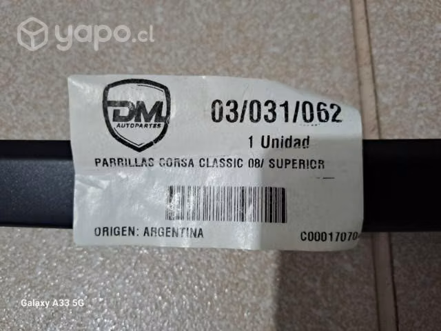 Vendo máscara delantera con emblema chevrolet cors - Imagen 5