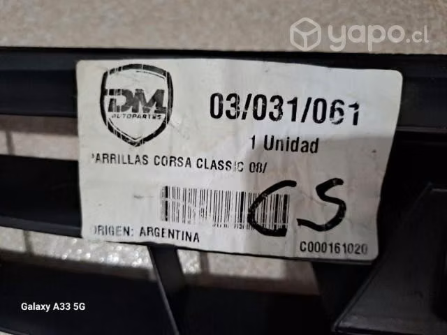 Vendo máscara delantera con emblema chevrolet cors - Imagen 7