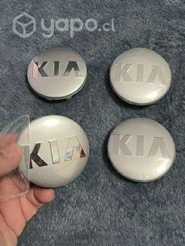 Tapa centro de llantas auto Kia 58 mm - Imagen 2