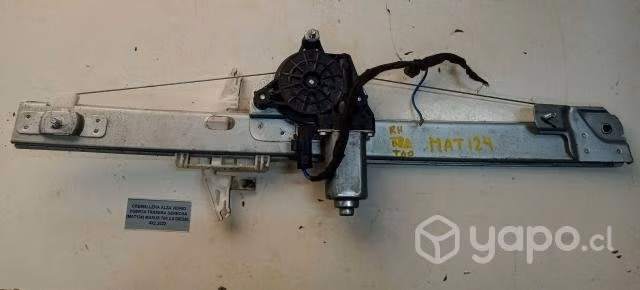 Cremallera alza Vidrio Puerta Trasera Derecha Max