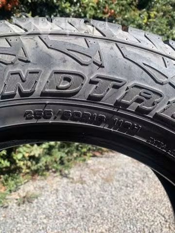 Neumáticos Dunlop Grandtrek AT5 255/60/R18 (Vendo - Imagen 3