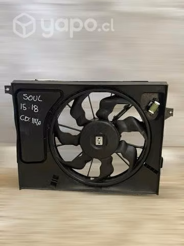 Electroventilador Kia soul 2015 2018