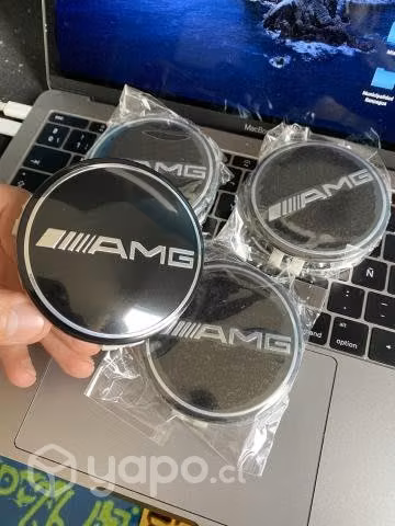 Tapas centro de ruedas logo AMG - Mercedes Benz - Imagen 2