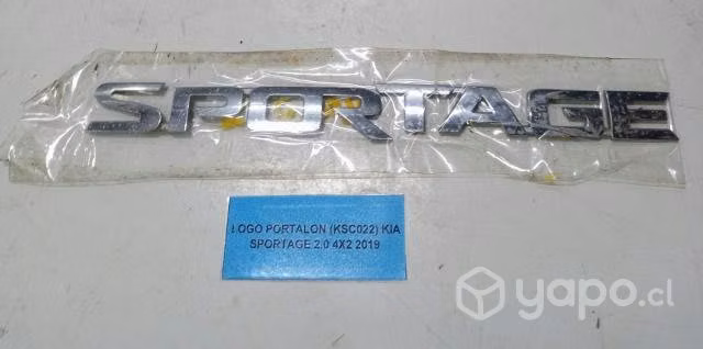 Logo Portalon (KSC022) Kia SPORTAGE 2.0 4x2 2019