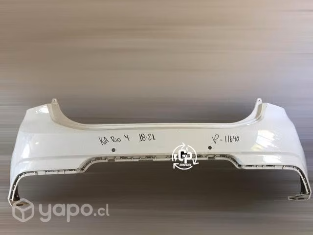 Parachoque trasero kia rio