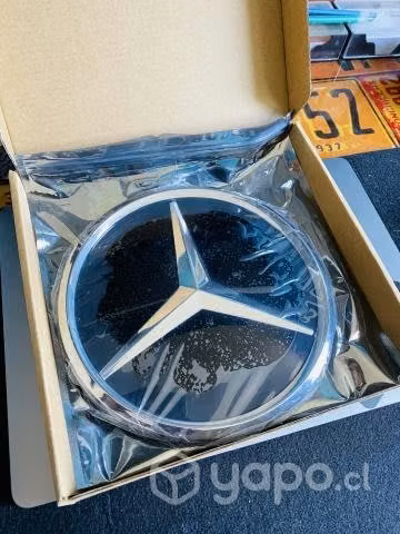 Logo frontal Mercedes benz 18.5 cm de diámetro - Imagen 2