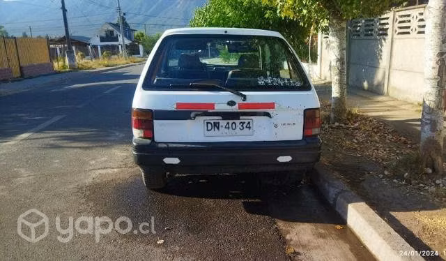 Se vende Subaru Justy 1999 para desarme o proyecto