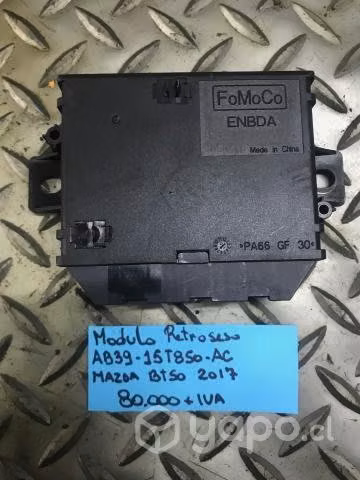 Modulo retroceso Mazda BT50 2013 a 2020
