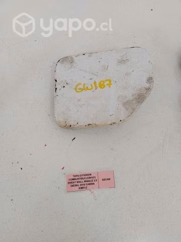 Tapa Exterior Combustible Great Wall Wingle 2019