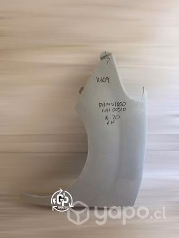 Tapabarro Lh dodge Ram 1000 Fiat dobló 2016-2020