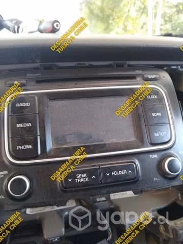 Radio Kia Carens 2017 táctil Bluetooth