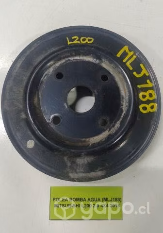 Polea Bomba Agua Mitsubishi L200 2.5 4x4
