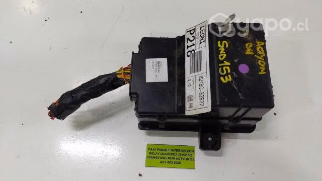 Caja Fusible Interior Con Relay Izquierda