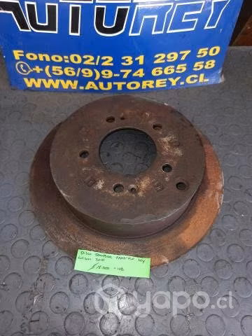 Disco Tambor Trasero Hyundai Tucson 2010
