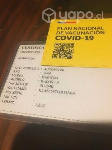 Se computador de un daewoo kalos 2004