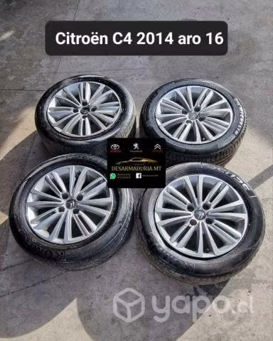 Juego de llantas Citroen C4 2014