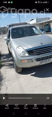 Ssangyong rexton bencinera motor Mercedes Benz y