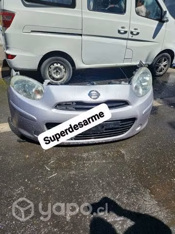 Nissan March frontal completo importadora