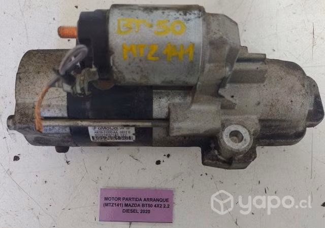 Motor Partida Arranque (MTZ141) Mazda BT50 4x2 2.2