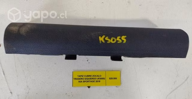 Tapiz Cubre Zocalo Tras izq (KS055) Kia Sportage