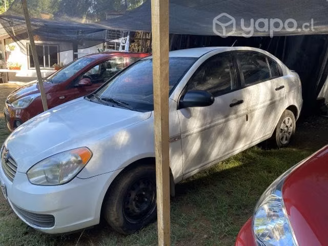 Hyundai accent 1.6 blanco diésel