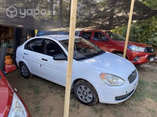 Hyundai accent 1.6 blanco diésel