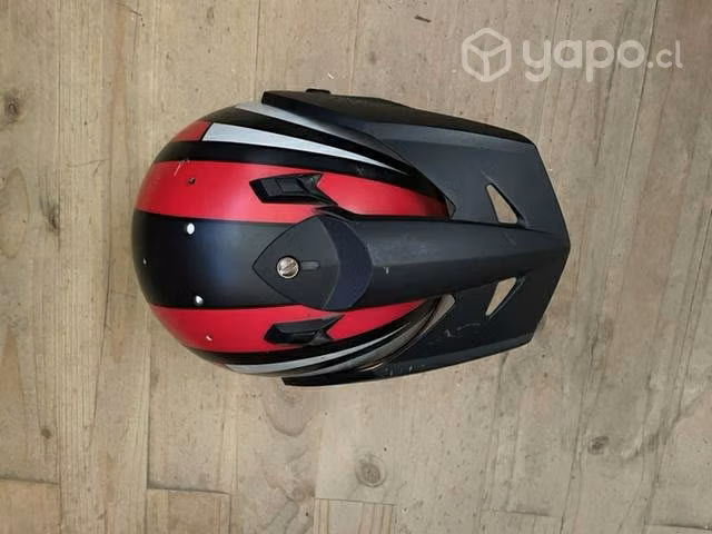 Casco BMW color rojo
