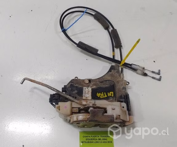Chapa Puerta Trasera Izquierda Mitsubishi l200