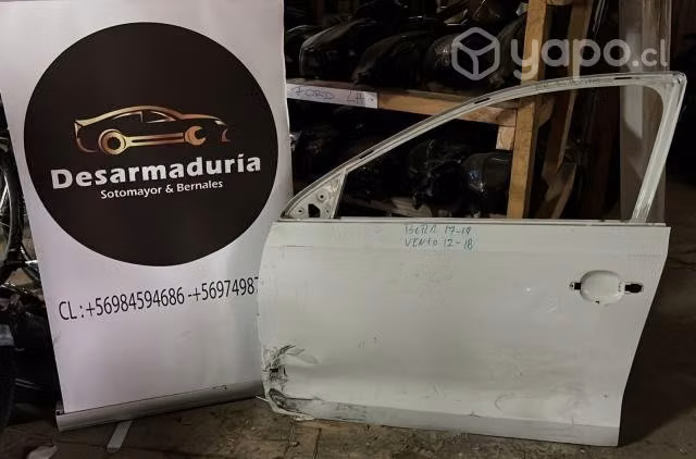 Puerta Vento 2012 a 2018 delantera lh