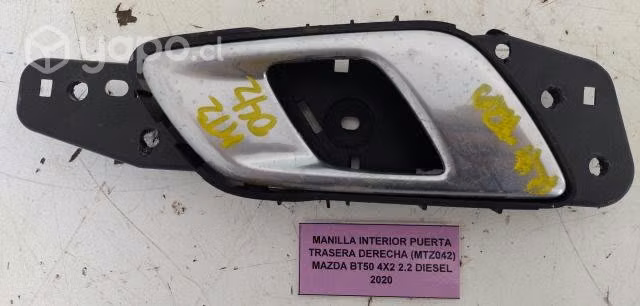 Manilla Interior Pta tras der (MTZ042) BT50 2020
