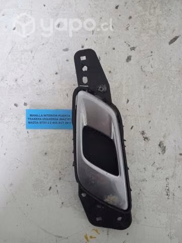Manilla Interior Pta tras izq (MAZ187) BT50 2017
